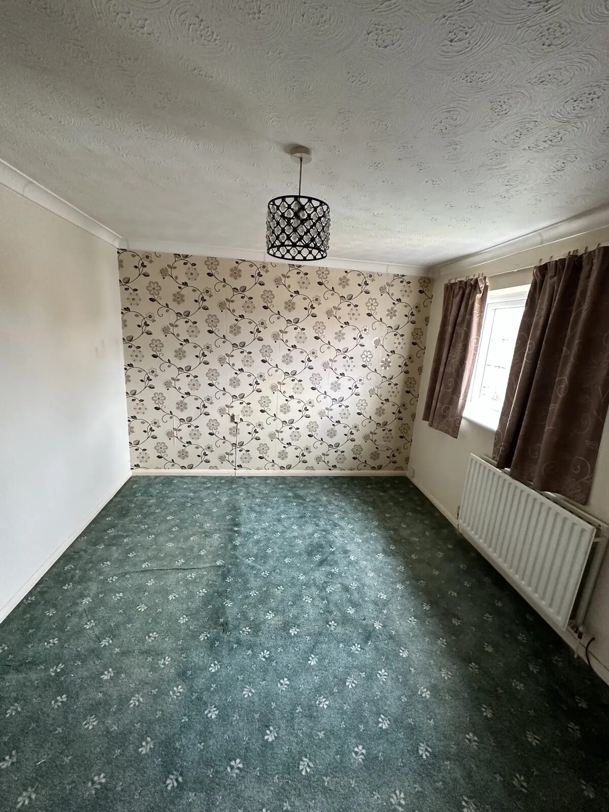 Before renovation view of the bedroom